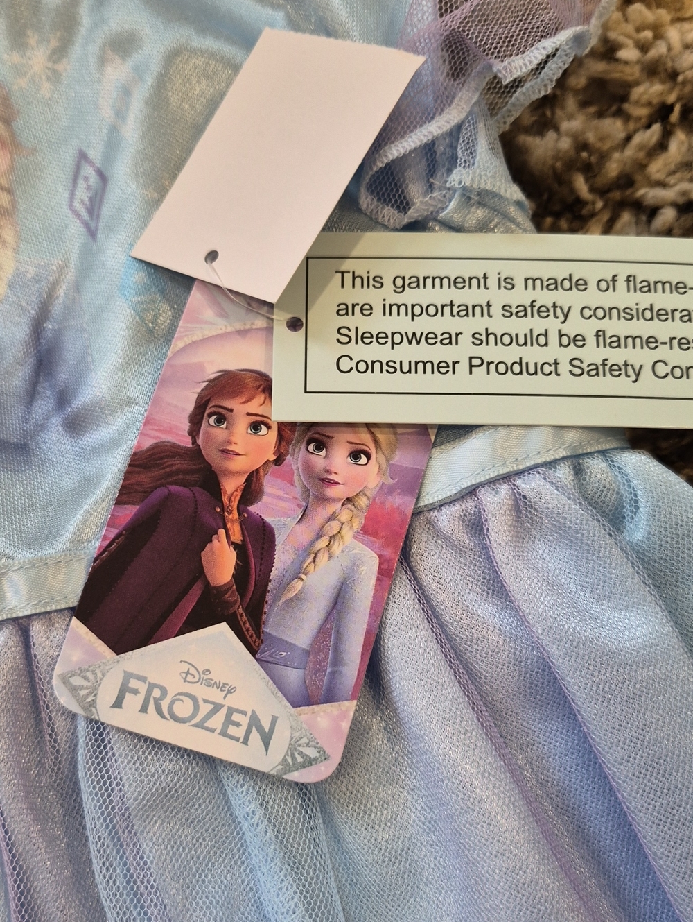 Disney Frozen Elsa Sleep Dress - Picture 5 of 6